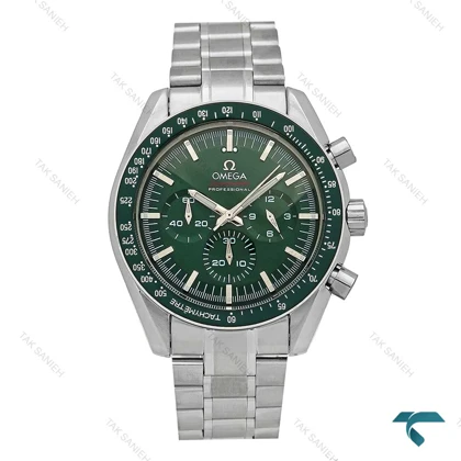 ساعت مردانه امگا اسپیدمستر استیل صفحه سبز Omega-7477-G
