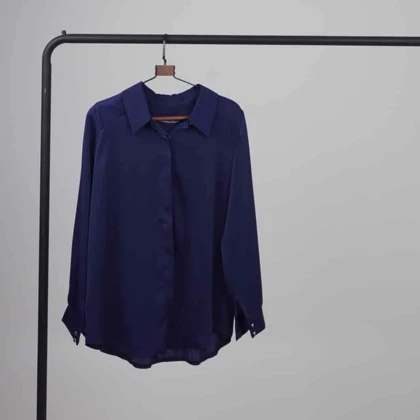 شومیز بیسیک ساتن بند کرواتی