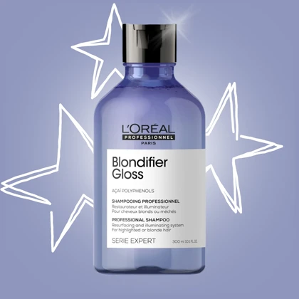 شامپو مو تثبیت کننده رنگ لورآل, سری Professionnel مدل Blondifier Gloss حجم 300 ml