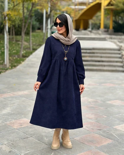 پیراهن مانتویی ترگل 2(ایراد دار)