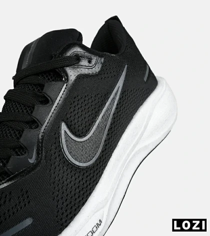 کفش کتانی مردانه و زنانه مشکی نایک NIKE air zoom boost مدل 8253