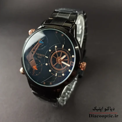 ساعت مچی مردانه برند تیسوت سه موتور مدل Tis1146 استیل