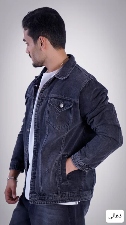 کت مردانه جین_کد4537