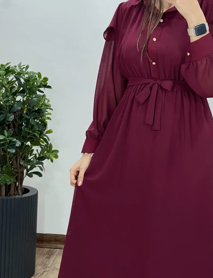 پیراهن حریر دلناز 2
