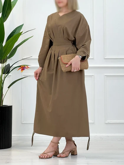 پیراهن بلند رسمی پیله دار زنانه
