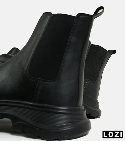 بوت مردانه مشکی Alexander McQueen