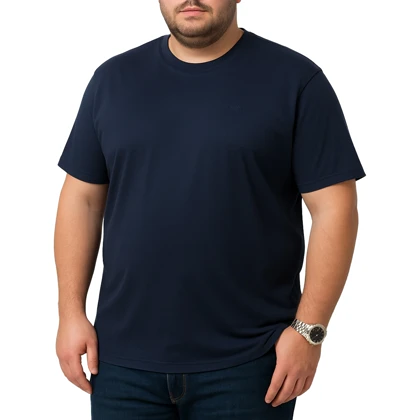 تیشرت آستین کوتاه سایز بزرگ مردانه تن کوک مدل 26518428