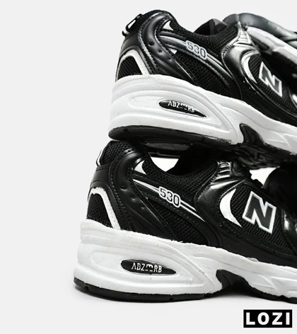 کفش کتانی مردانه و زنانه مشکی NEW BALANCE 530
