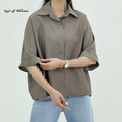 شومیز زنانه پری آستین پاکتی | آی بولک