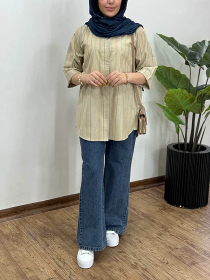 تونیک مانتویی شیده(ایراد دار)
