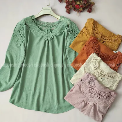 A564- شومیز گلشیفته