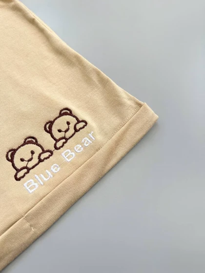 شلوارک نخ پنبه بلو بر کد 3964