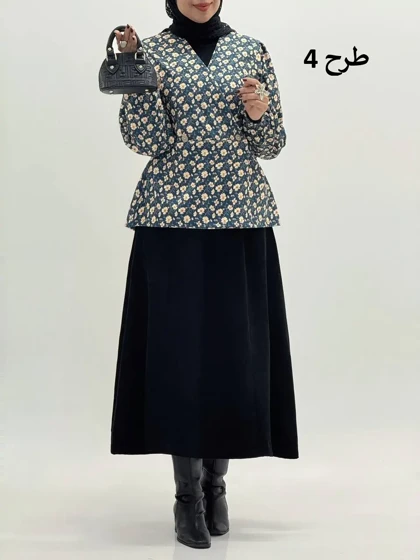 3977-شومیز و دامن فریماه