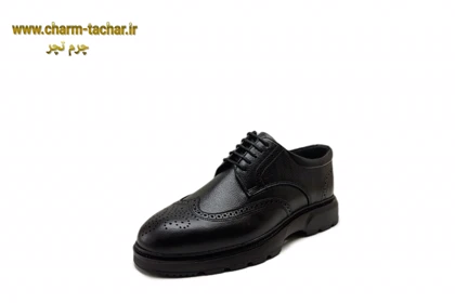 کفش لوفر طرح بروژ چرم طبیعی si122