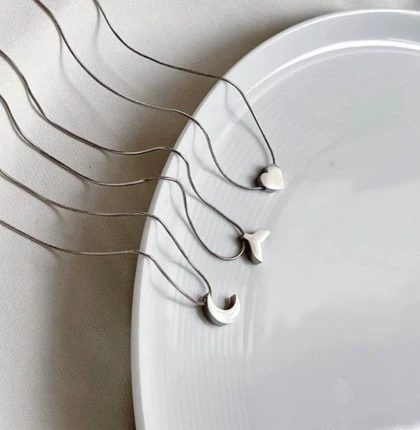 گردنبند مینیمال استیل