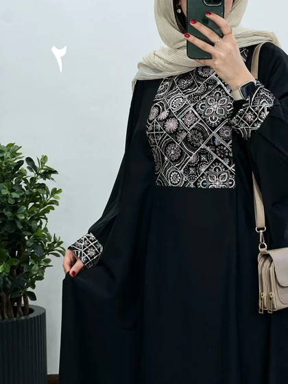عبای بلند سوزندوزی حدیث 2