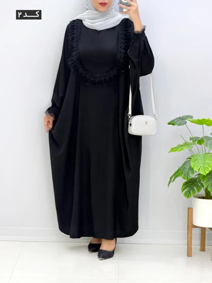 مانتو عبایی الیزه زوشا کد 1201010