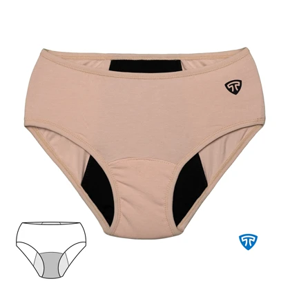 شورت پد تاپیک بسته 1 عددی کرم