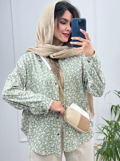 مانتو شومیزی کبریتی بهاری