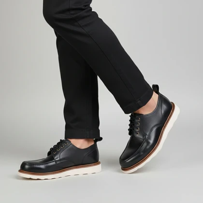 کفش چرم مردانه هارلی