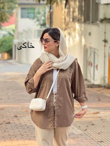 مانتو لینن نازلی