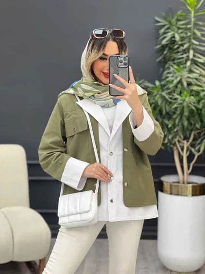 مانتو ترکیبی نورا