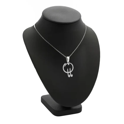 آویز اسم مامان و زنجیر نقره روز مادر نقره 925