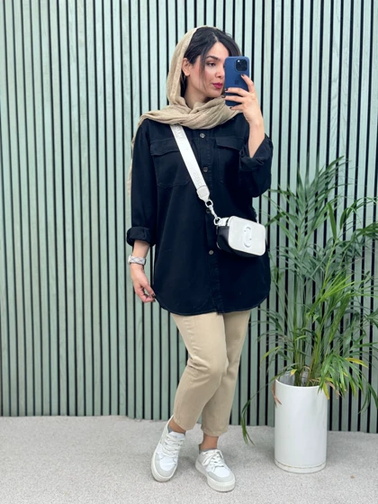 مانتو کتان ترانه