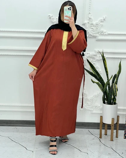 پیراهن کراش کتیبه طلایی 3982