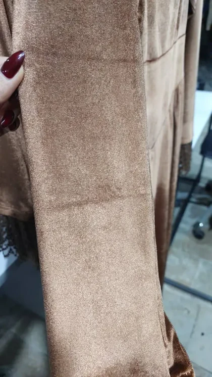 3848-پیراهن ماکسی شهرزاد( ایراددار )