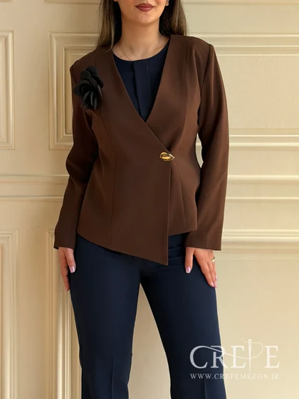 کت چپ و راستی تک دکمه