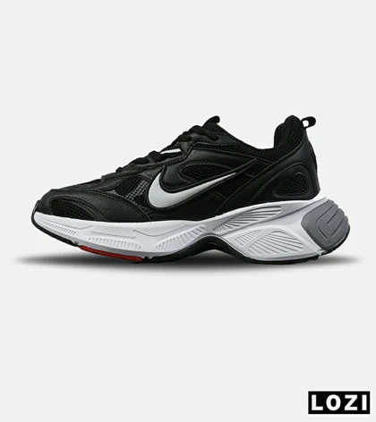 کفش کتانی مردانه و زنانه مشکی سفید Nike Cushlon V5K مدل 8822
