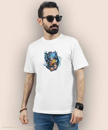 تیشرت مردانه و زنانه طرح دراگون بال شخصیت گوکو کد 969