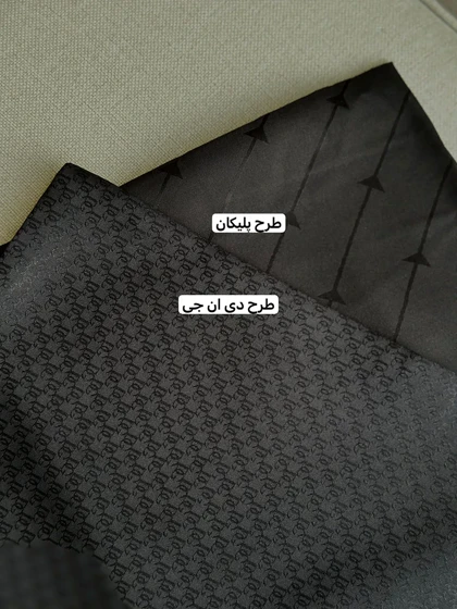 روسری سیلک مشکی قواره 95