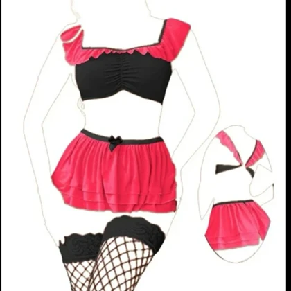 ست سه تیکه فری سایز رنگ صورتی