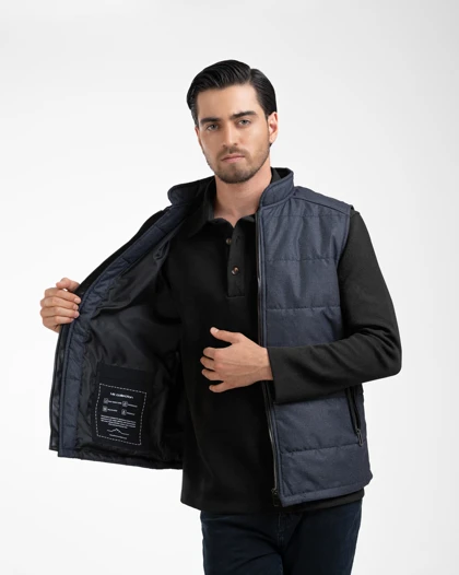 ام کی کالکشن جلیقه mk-22243-charcoal