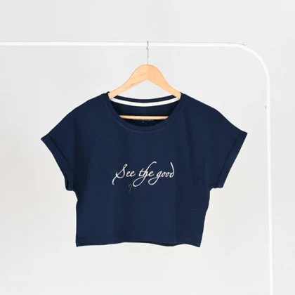 تیشرت کراپ گوود کد 796