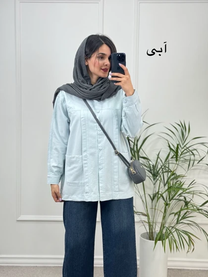 مانتو کتان پنبه همراز