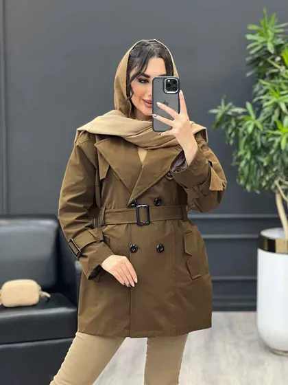 بارانی چهاردکمه ژیله پاگن
