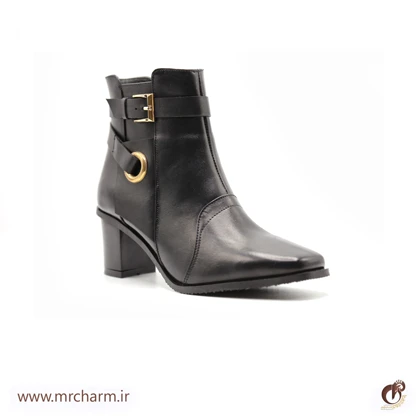 نیم بوت زنانه بغل سگک دار mrc2111-40