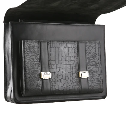 کیف اداری مردانه چرم یلسان مدل آرات کد 069-PRM