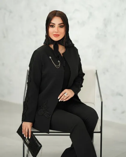 کت شلوار مدل سپید کد 2679