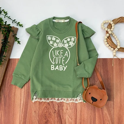 بلوز دورس دخترانه لب تور