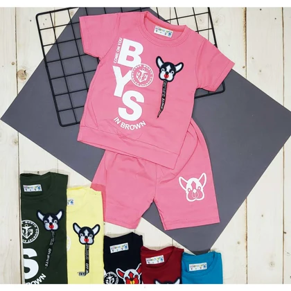 تیشرت شلوارک پسرانه BYS