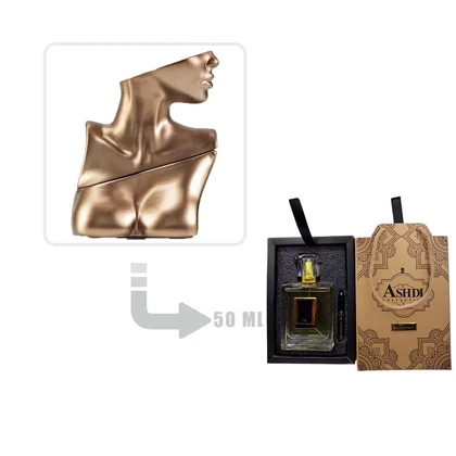 عطر ادکلن بیلی ایلیش ایلیش طلایی زنانه 50 میل اشدی Billie Eilish Eilish for Woman Ashdi 50ml