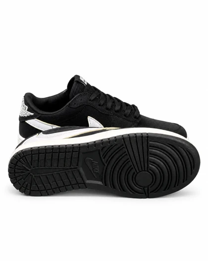 کفش کتانی مردانه مدل نایکی ترویس سوپریم مشکی سفید Nike travis supreme