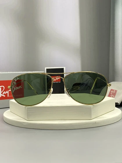 عینک آفتابی Ray-Ban RB3662 طلایی فریم فلز سبک و شیشه مقاوم