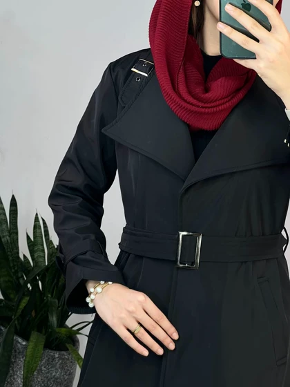 بارانی بلند ضد آب ژیکان