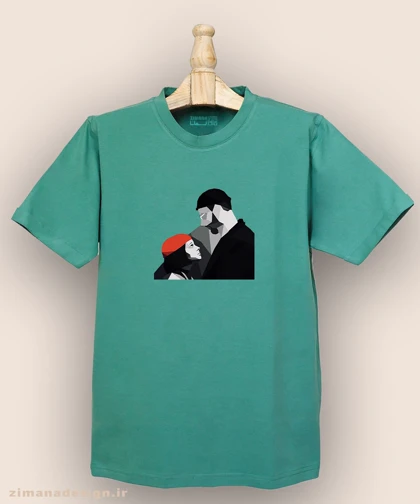 تیشرت مردانه و زنانه طرح لئون کد 975