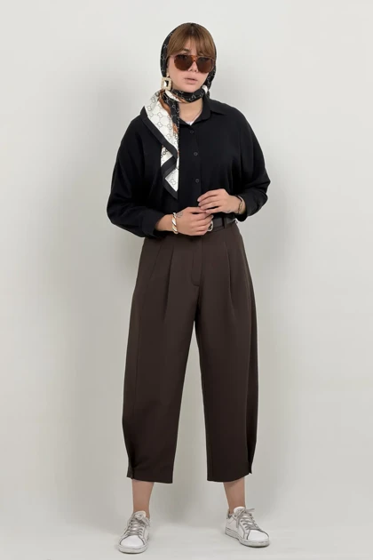 شلوار بالونی مچ دکمه